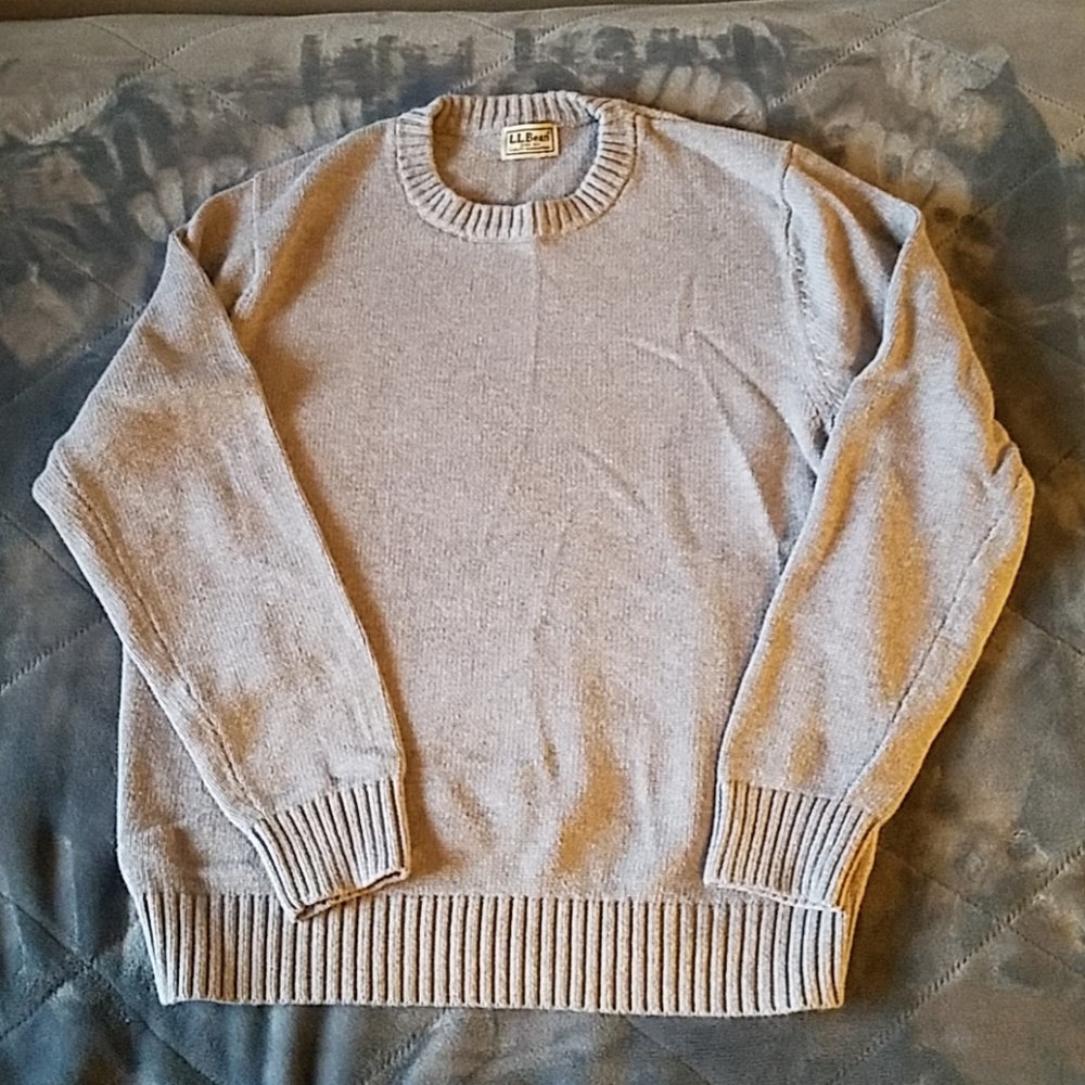 L.L. Bean Heavy Crew Neck Sweater
